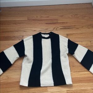 ASOS Black and White Striped Women’s Sweater